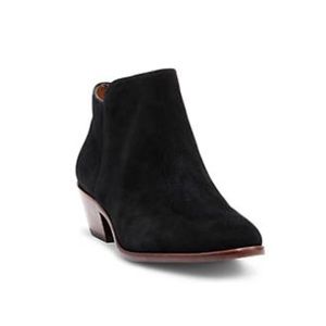 Sam Edelman Petty Ankle Bootie in black suede